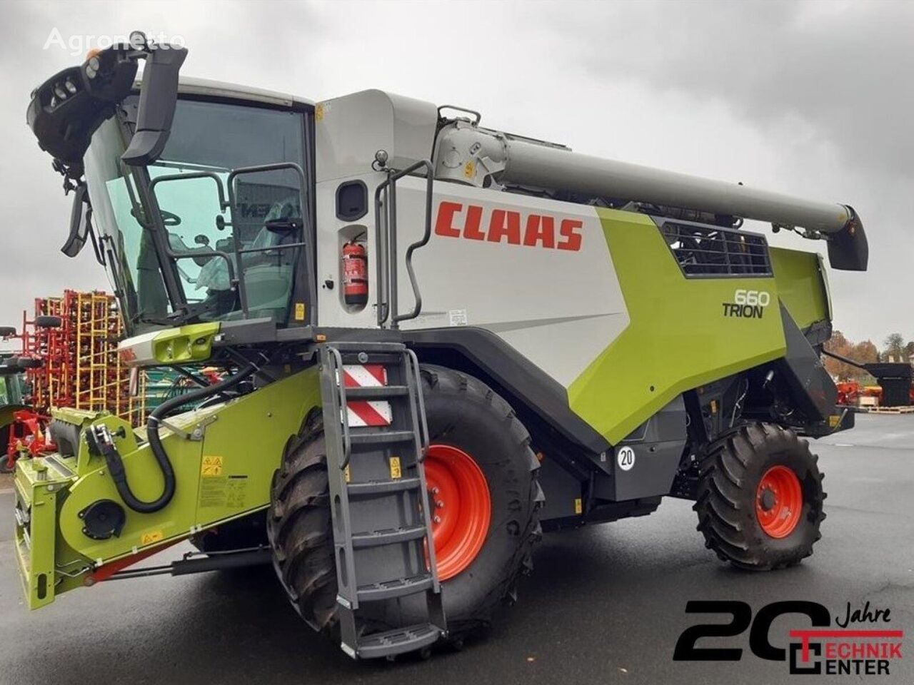 Купить зерноуборочный комбайн Claas Trion 660 Германия Grimma, ZR37567